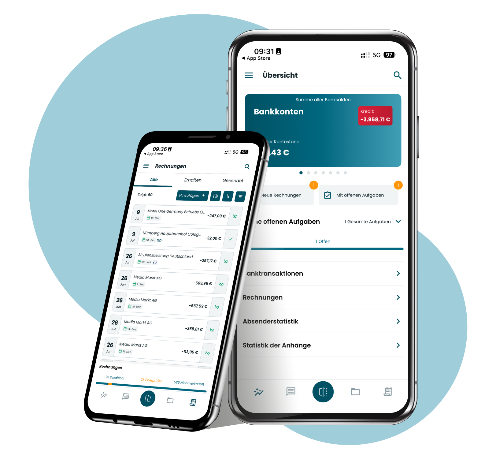 Screenshot von capitain.io auf einem Smartphone